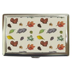 Autumn Fall Animals Nature Season Cigarette Money Case by Wegoenart