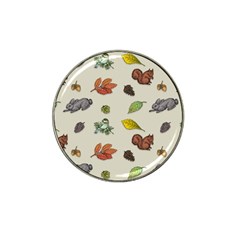 Autumn Fall Animals Nature Season Hat Clip Ball Marker (10 Pack) by Wegoenart