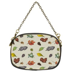 Autumn Fall Animals Nature Season Chain Purse (two Sides) by Wegoenart