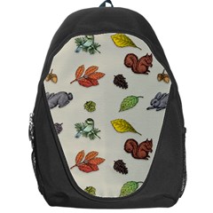 Autumn Fall Animals Nature Season Backpack Bag by Wegoenart