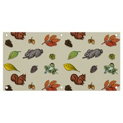 Autumn Fall Animals Nature Season Banner And Sign 4  X 2  by Wegoenart