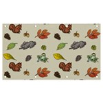 Autumn Fall Animals Nature Season Banner and Sign 7  x 4  Front