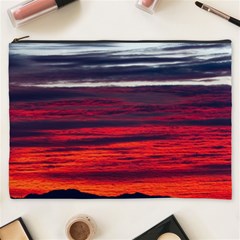 Morning Glow Dawn Sky Clouds Cosmetic Bag (xxxl) by Wegoenart