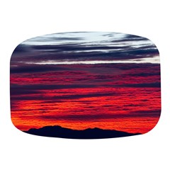 Morning Glow Dawn Sky Clouds Mini Square Pill Box by Wegoenart