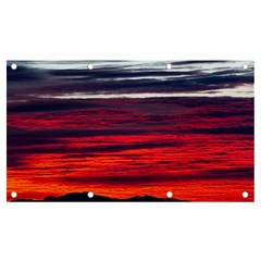 Morning Glow Dawn Sky Clouds Banner And Sign 7  X 4 