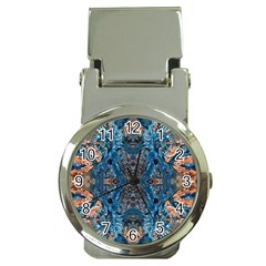 Lapislazuli Arabesque  Money Clip Watches by kaleidomarblingart