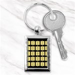 Stay Cool With Bloom In Decorative Key Chain (Rectangle) Front