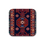 Armenian Old Carpet  Rubber Square Coaster (4 pack) Front