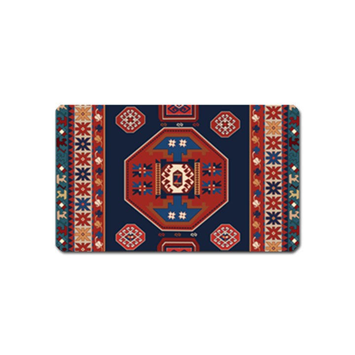 Armenian Old Carpet  Magnet (Name Card)