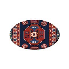 Armenian Old Carpet  Sticker Oval (10 Pack) by Gohar