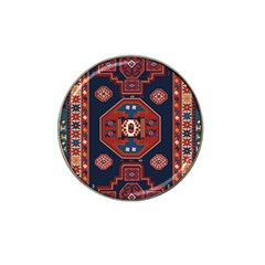 Armenian Old Carpet  Hat Clip Ball Marker (4 Pack) by Gohar