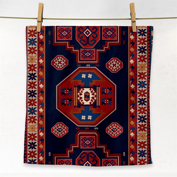 Armenian Old Carpet  Face Towel