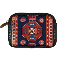 Armenian Old Carpet  Digital Camera Leather Case by Gohar