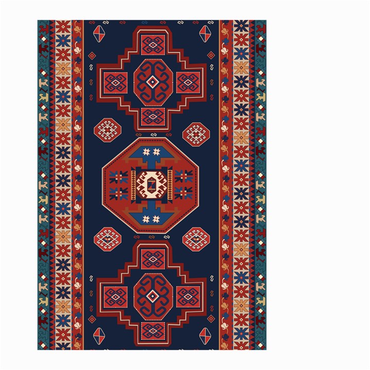 Armenian Old Carpet  Small Garden Flag (Two Sides)