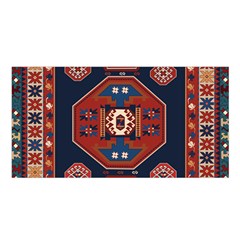 Armenian Old Carpet  Satin Shawl 45  X 80  by Gohar