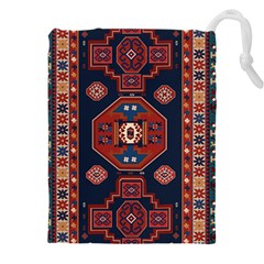 Armenian Old Carpet  Drawstring Pouch (4xl) by Gohar