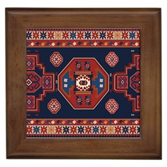 Armenian Carpet Framed Tile by Gohar