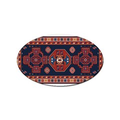 Armenian Carpet Sticker Oval (10 Pack) by Gohar