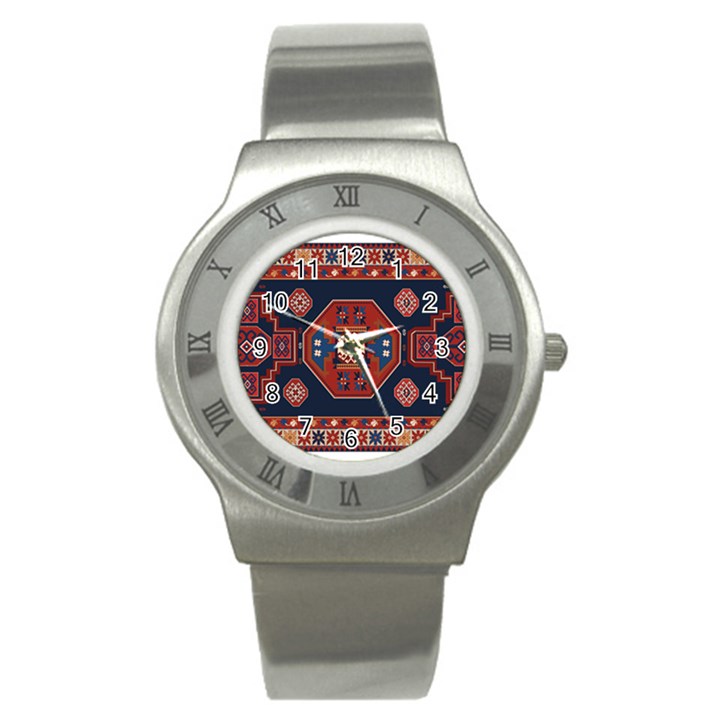 Armenian Carpet Stainless Steel Watch