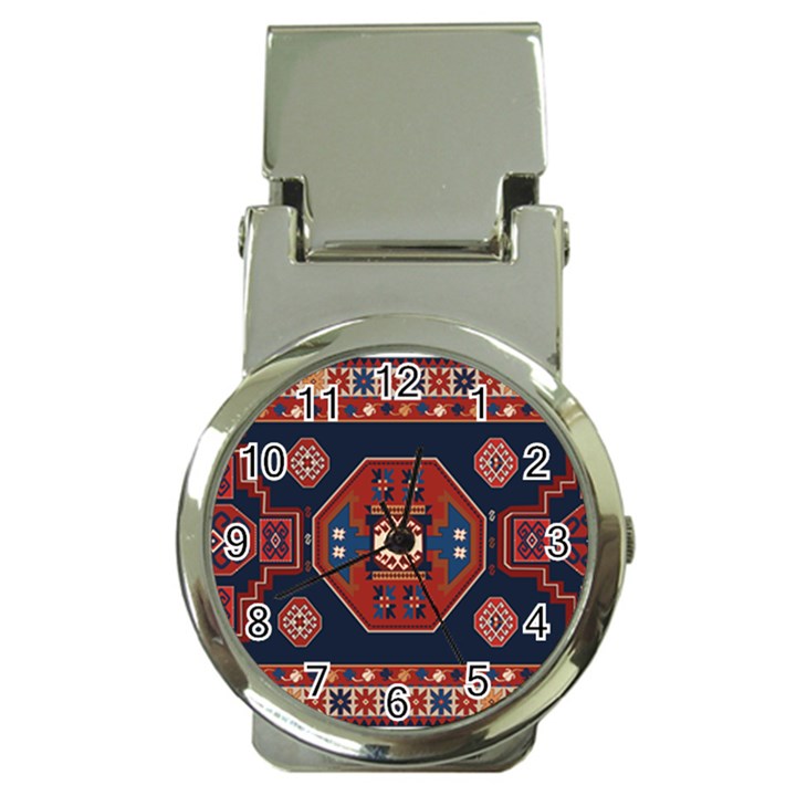 Armenian Carpet Money Clip Watches