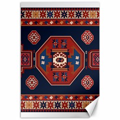 Armenian Carpet Canvas 12  X 18  by Gohar