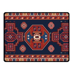 Armenian Carpet Fleece Blanket (small) by Gohar