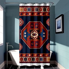 Armenian Carpet Shower Curtain 36  X 72  (stall)  by Gohar