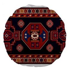 Armenian Carpet Large 18  Premium Flano Round Cushions by Gohar