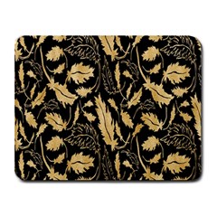 Natura Premium Golden Leaves Small Mousepad by ConteMonfrey