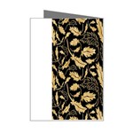 Natura Premium Golden Leaves Mini Greeting Card Right