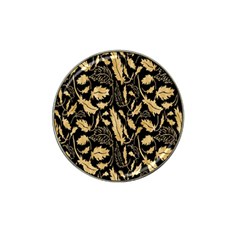 Natura Premium Golden Leaves Hat Clip Ball Marker by ConteMonfrey