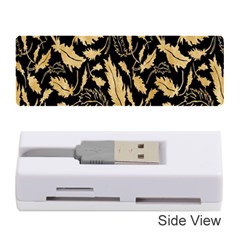 Natura Premium Golden Leaves Memory Card Reader (stick) by ConteMonfrey