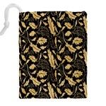 Natura Premium Golden Leaves Drawstring Pouch (4XL) Back