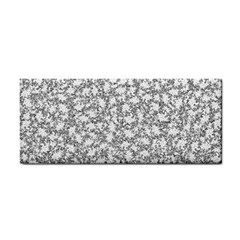 Bacterias Drawing Black And White Pattern Hand Towel