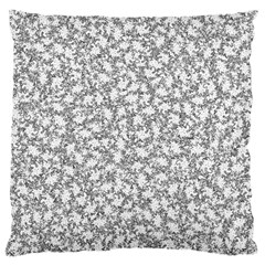 Bacterias Drawing Black And White Pattern Standard Flano Cushion Case (One Side)