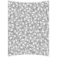 Bacterias Drawing Black And White Pattern Back Support Cushion by dflcprintsclothing