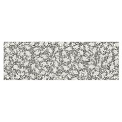 Bacterias Drawing Black And White Pattern Banner and Sign 6  x 2 