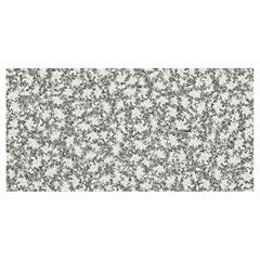 Bacterias Drawing Black And White Pattern Banner and Sign 8  x 4 