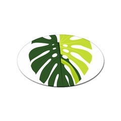 Monstera  Sticker Oval (100 Pack) by ConteMonfrey