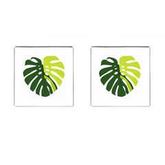 Monstera  Cufflinks (square) by ConteMonfrey