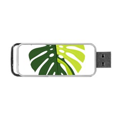 Monstera  Portable Usb Flash (one Side) by ConteMonfrey