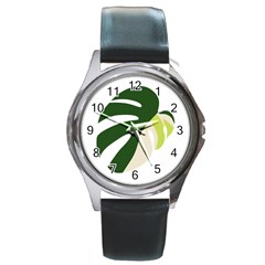 Monstera Round Metal Watch by ConteMonfrey