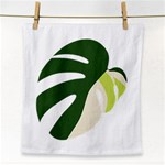 Monstera Face Towel Front