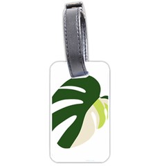 Monstera Luggage Tag (one Side) by ConteMonfrey