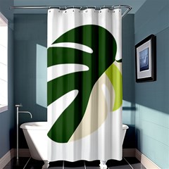 Monstera Shower Curtain 36  X 72  (stall)  by ConteMonfrey