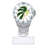 Monstera Plastic Nurses Watch Front