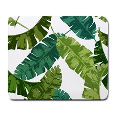 Banana Leaves Tropical Large Mousepad by ConteMonfrey