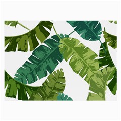 Banana Leaves Tropical Large Glasses Cloth (2 Sides) by ConteMonfrey