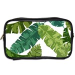 Banana Leaves Tropical Toiletries Bag (Two Sides) Back