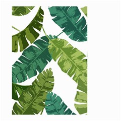 Banana Leaves Tropical Small Garden Flag (two Sides) by ConteMonfrey